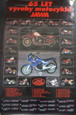 Jawa 65 years anniversary poster