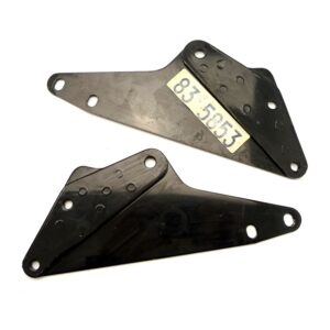 Triumph Trident T160 bracket pillion footpeg and muffler (RH + LH) (83-5853 / 83-5854)