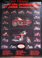 Jawa 60 years anniversary poster