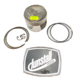 Norton Dunstall 810 CC piston complete  LH only 76.25 mm