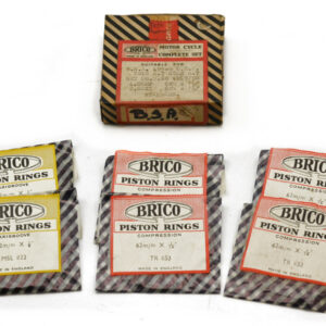 BSA A7 Star Twin 1947- 500 cc Piston Ring Set Std (62mm) + Oversizes