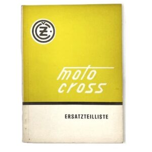 CZ Motocross 125 - 250 - 400 Ersatzteilliste