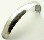 Polished alloy front mudguard 21" /  4 "wide