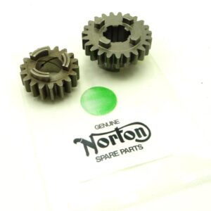 Norton AHB improved 2nd gear set 24T-18T (06-4639 / 06-4640)