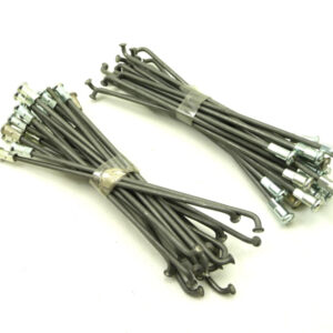 Wasp set of 40 steel-galvanised spokes & nipples 18" disc rear wheel