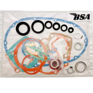 BSA / Triumph B25 + T25 Set of gaskets - oilseals  - tab washers_ o-rings