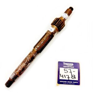Triumph T150 Main shaft c.w lowgear 15T  Close Ratio 57-4178