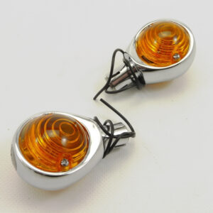 Pair of "Bulls eye" handle bar indicators