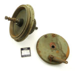 Triumph TRW + 3TA WD Front brake drum cplt