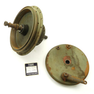 Triumph TRW + 3TA WD Front brake drum cplt