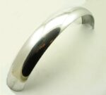 Polished alloy front mudguard 19" /  4 "wide