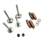 Norton Commando 850 Set of valves & PB valve  guides (06-4034-5115-5024-27 PB)