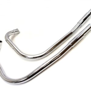 Norton Commando & Interpol pair of exhaustpipes for level silencers  06.2545 + 06.2546