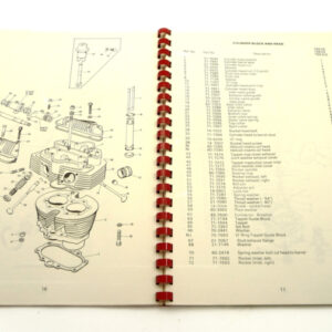 Triumph TSS Parts catalogue (99-7576)