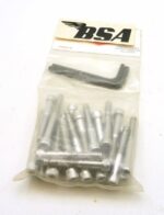 Set of chrome plated Allen bolts A7 - A10 twins (Whitworth)