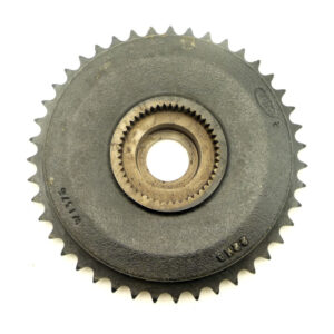 Triumph T120 - T100 Unit Sprocket and brake drum 43T for QD splined hub (37-1376)