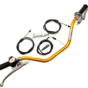 Renthal Trials handlebars 7/8" x 6" Gold Anodised