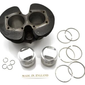 Triumph T100 Cylinder barrel (Partno. 70 9719) c/w genuine Hepolite pistons (Partno. 15123)