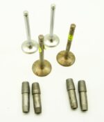 BSA A65  Valves & Guides set 1962-1965  (opn 68-0156 68-0663 68-0159 68-0167)