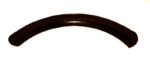 Universal steel front mudguard 21" Black