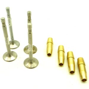 BSA A7SS set of valves & Pb guides (67-394 / 67-395 / 67-1110)