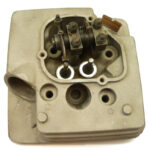 Moto Morini 500 V-twin Cylinder head c/w valves & rockers