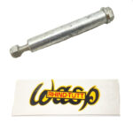 Wasp Velorex Sidecar Wheel spindle + nut (steel/plated)