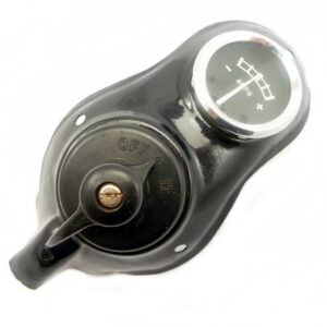 Lucas replica headlamp panel c/w switch & ammeter (31340