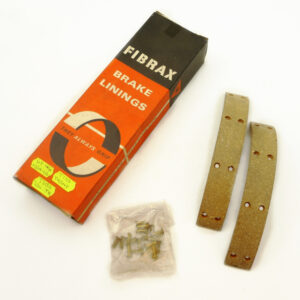 Triumph T100-6T-TR6-T120 Brake linings (DIY kit)