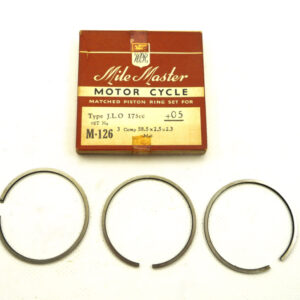 J.L.O. 175cc Piston ring set (M-126 Mile Master)