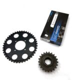 Triumph 750 Bonneville + Tiger Sprocket & Chain kit