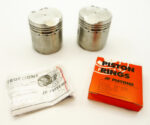 Norton Dominator 88 Pair of oversize pistons (66.5mm)