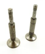 AJS-Matchless 350 OHV Set of 2 valves + guides (01-3985/01-3986/01-7019/022208 a.o.)