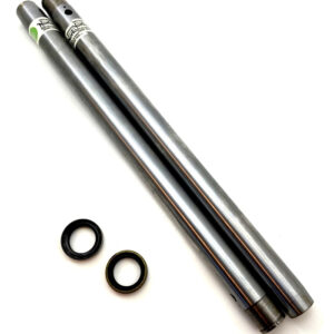 Pair of Fork stanchions H.C. for short roadholder forks Manx-type (518 mm)