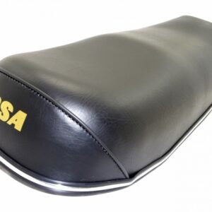BSA A65 twinseat with steel base plate (83-3633) chrome trim
