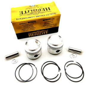 Triumph TR5T Piston set + .060"  O.S.  CR 9:1   70-6884