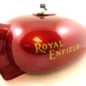 Royal Enfield Bullet 350-500 petrol tank Maroon   c.w. locking cap  Opn.836080