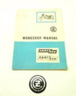 CZ workshop manual for 250 - 350 twins