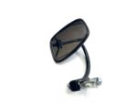 Halcyon bar end mirror continental rectangular type coated black