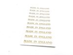 "Made in England' decal - dryfix (10 off) 03-5073