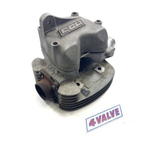CCM 4-valve cylinder head c.w. sundries (NOS)