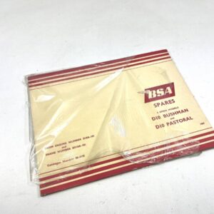 BSA bantam D10 genuine parts catalogue 00-5135